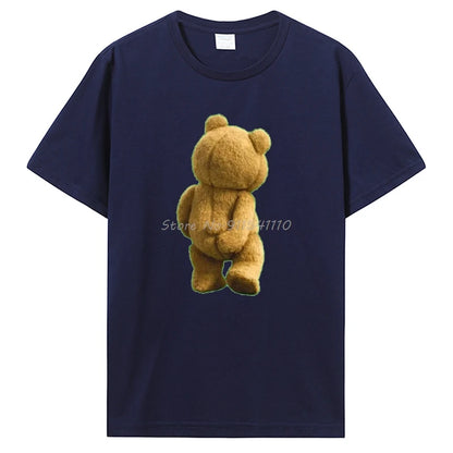 Ted Bear Scratching T Shirt Oversized