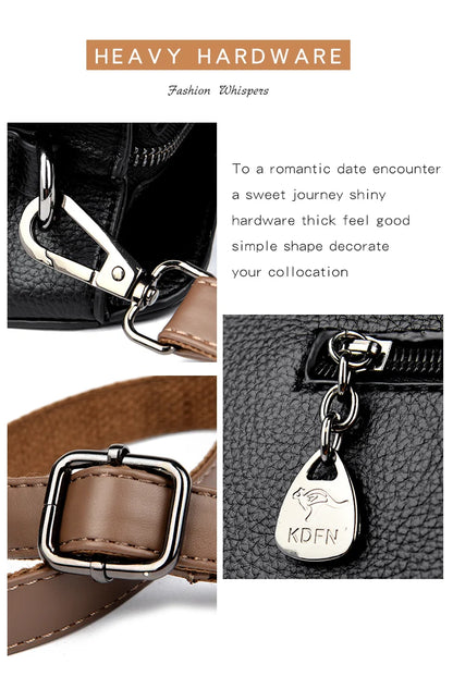 Fashion Large Capacity Leather Handbag