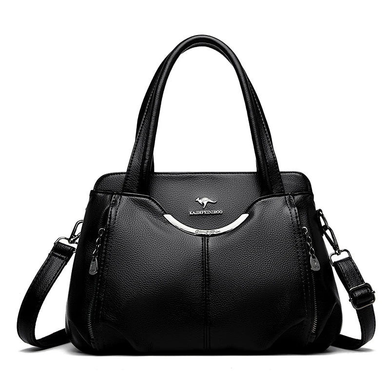 Luxury Handbags Women Soft Leather