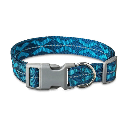 Reflective Adjustable Dog Collar Neck Size 15-26