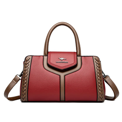 Fashion Large Capacity Leather Handbag