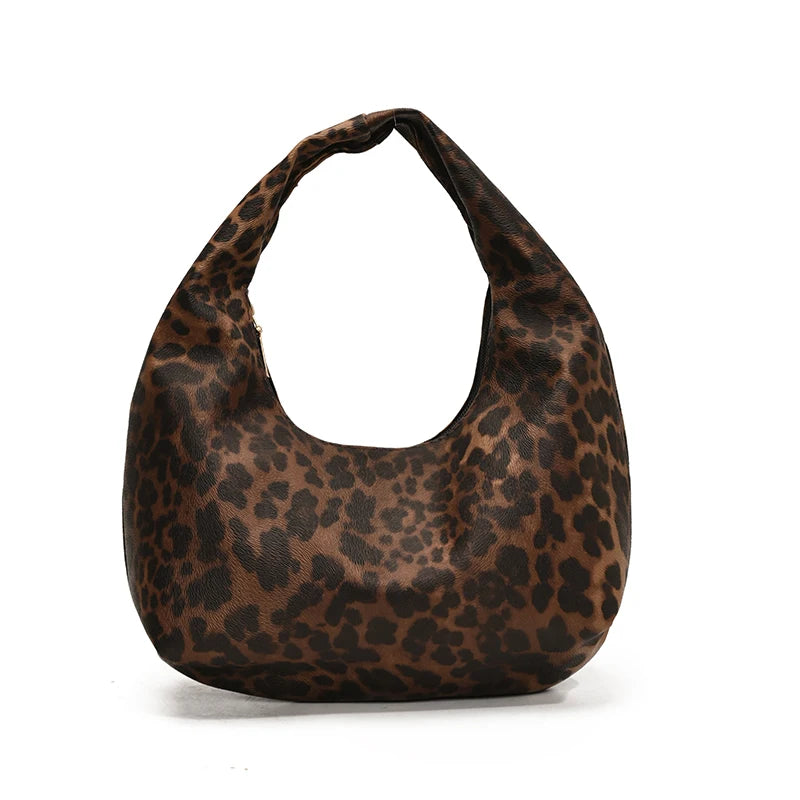 Leopard Large Shoulder Bag Capacity