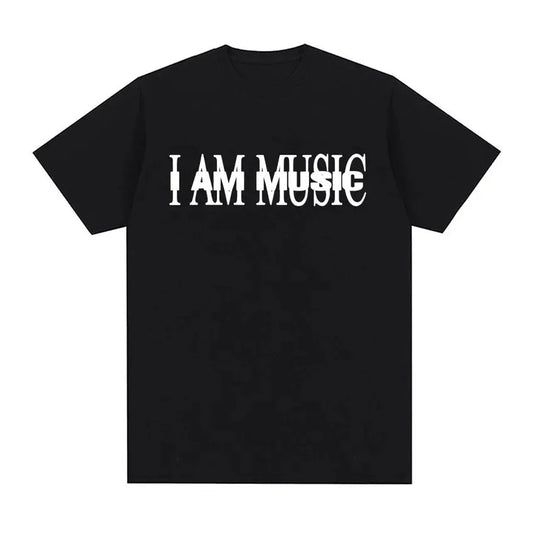 I Am Music Album Print T Shirt