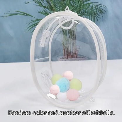 20cm Plush Doll Display Out Bag Transparent