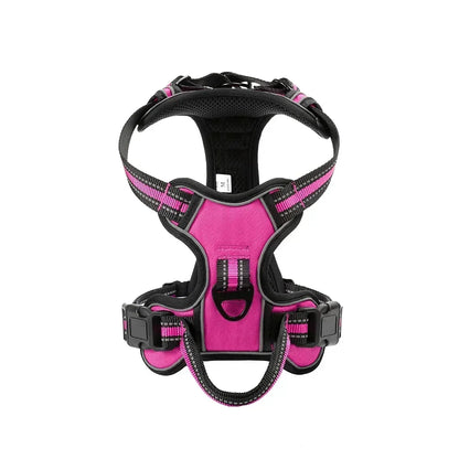 Adjustable Nylon Dog Harness Vest No Pull