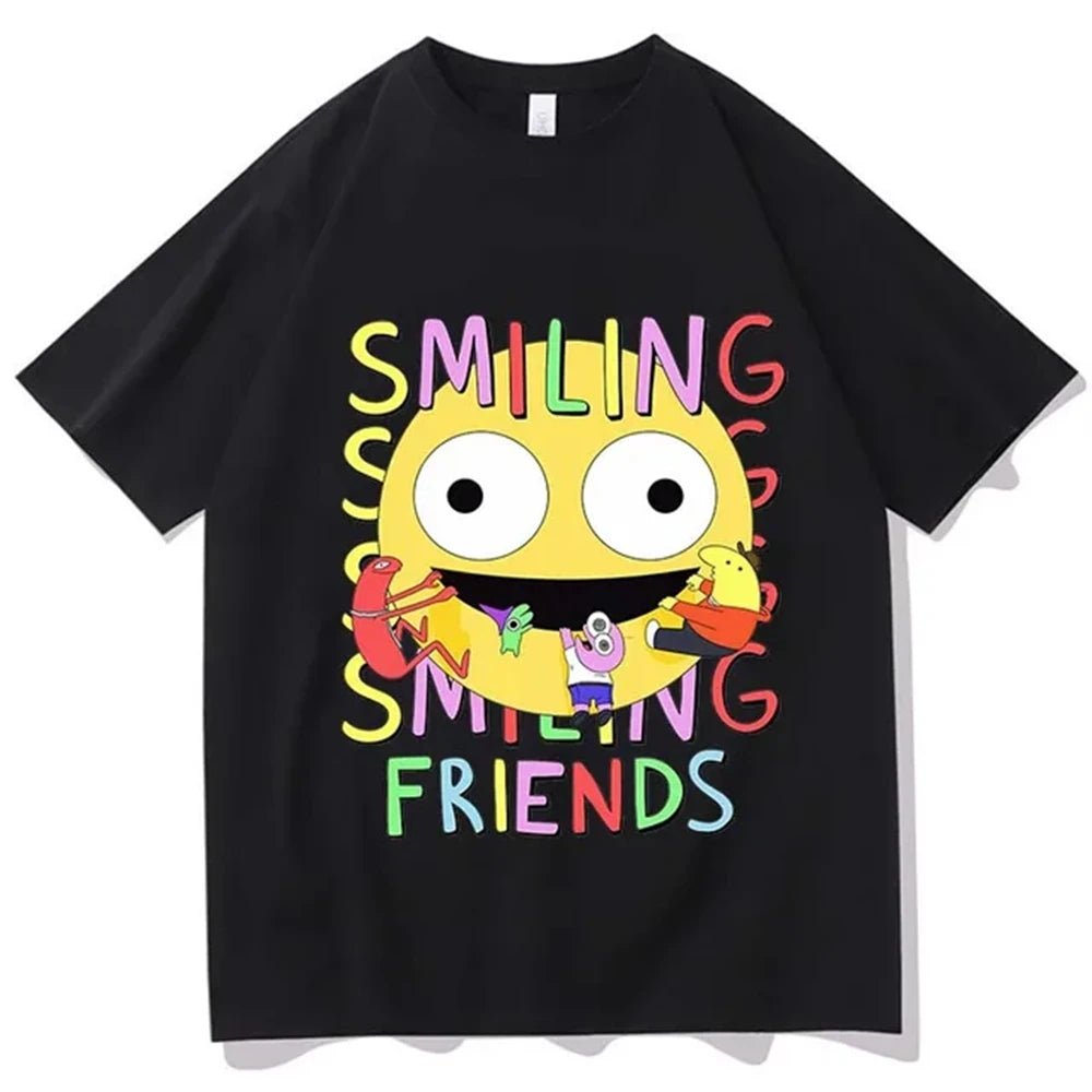 Smiling Friends T-shirt Cotton