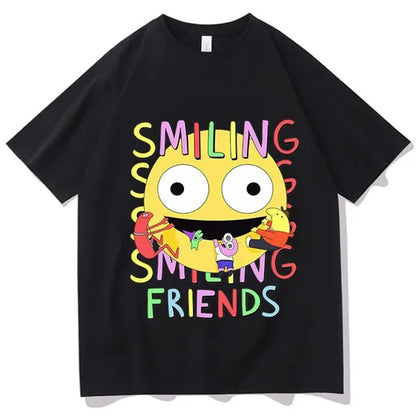 Smiling Friends T-shirt Cotton