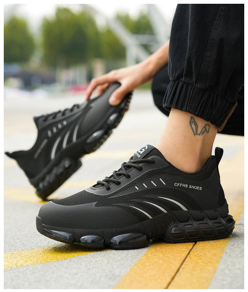 Lightweight, comfortable anti-puncture safety