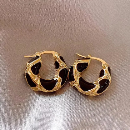 Hoop Earrings for Women Gold Plated