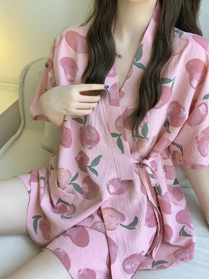 Women's Nightwear Kimono Pajamas