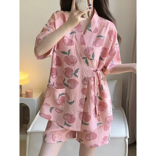 Women's Nightwear Kimono Pajamas