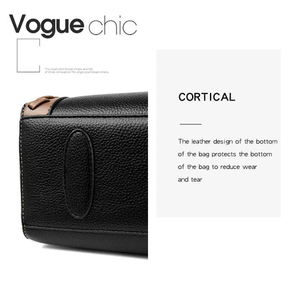 Fashion Large Capacity Leather Handbag