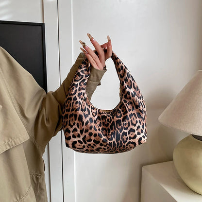 Leopard Large Shoulder Bag Capacity