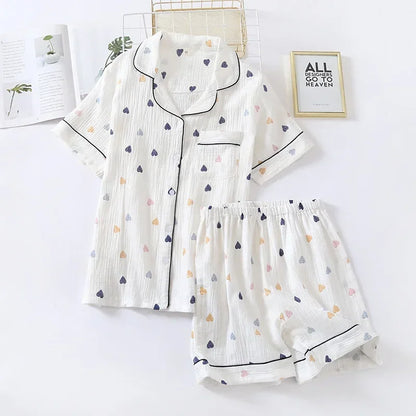 Cotton Two-Piece Pajamas