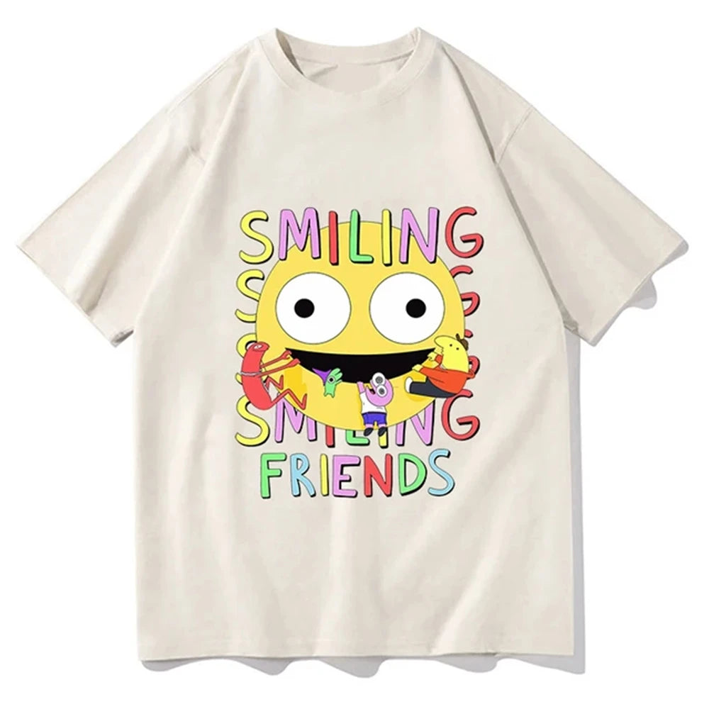 Smiling Friends T-shirt Cotton