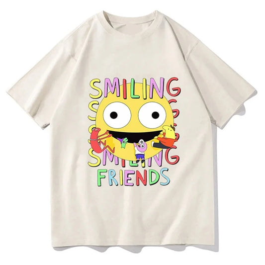 Smiling Friends T-shirt Cotton