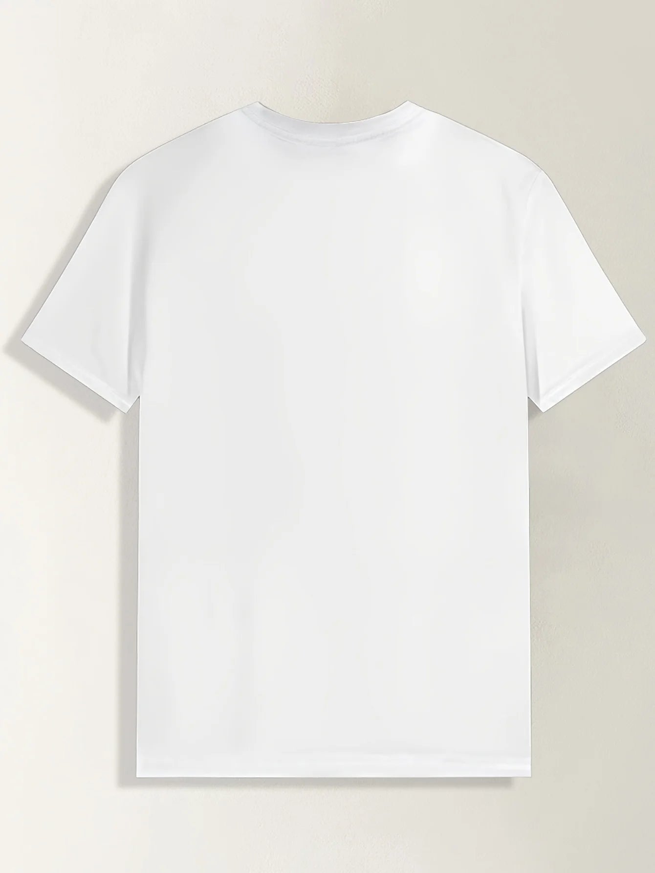 Crew Neck T-Shirt, 100% Polyester Knit