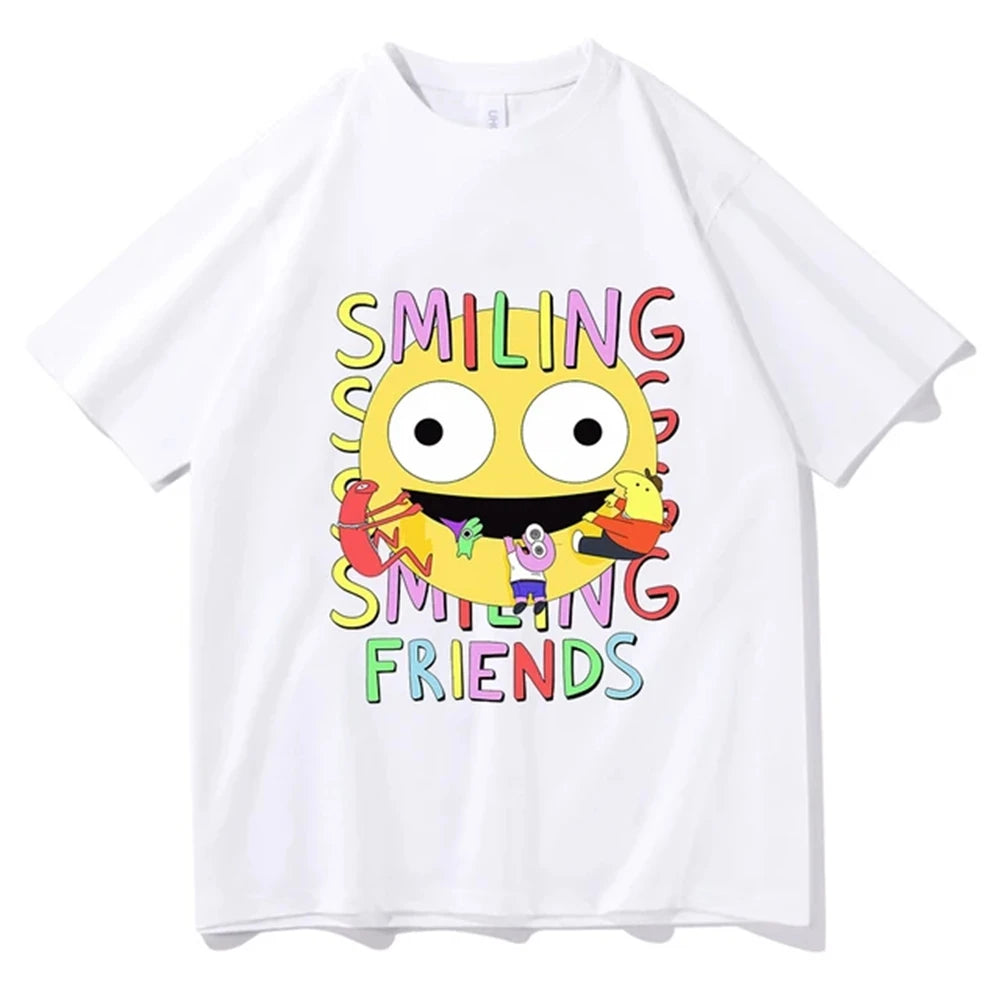 Smiling Friends T-shirt Cotton