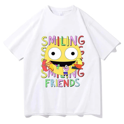 Smiling Friends T-shirt Cotton