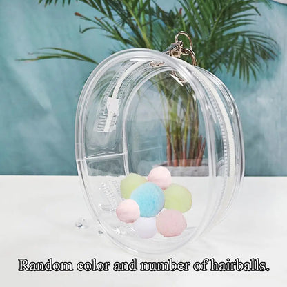 20cm Plush Doll Display Out Bag Transparent