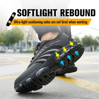 Lightweight, comfortable anti-puncture safety