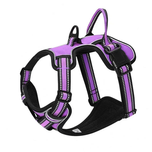 Adjustable Nylon Dog Harness Vest No Pull