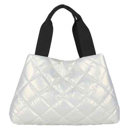 Puffer Shoulder Down Cotton Padded Tote Bag