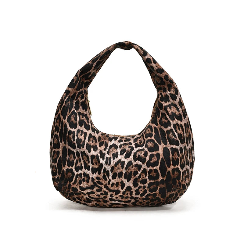 Leopard Large Shoulder Bag Capacity