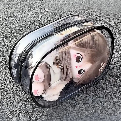 20cm Plush Doll Display Out Bag Transparent